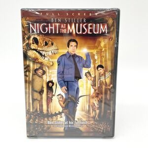 Night At The Museum DVD Ben Stiller Robin Williams Family Comedy Full Screen New